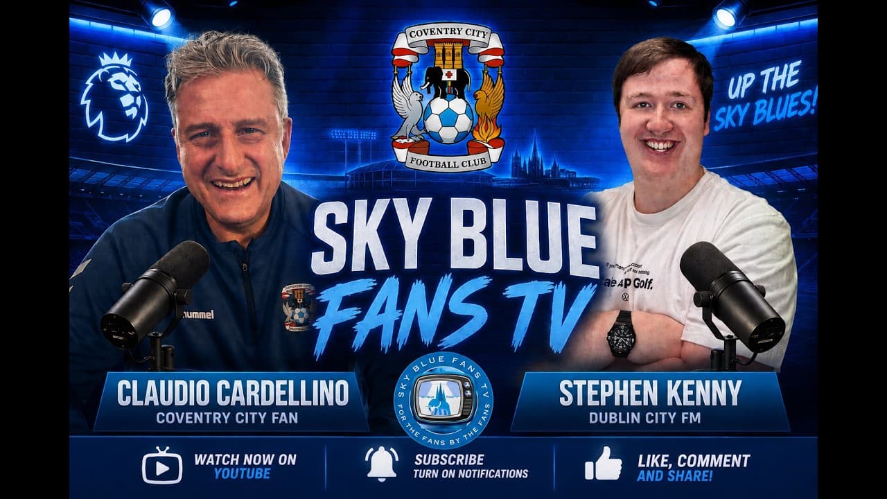 Claudio's Premier League Pre-Season Interview on Dublin City FM